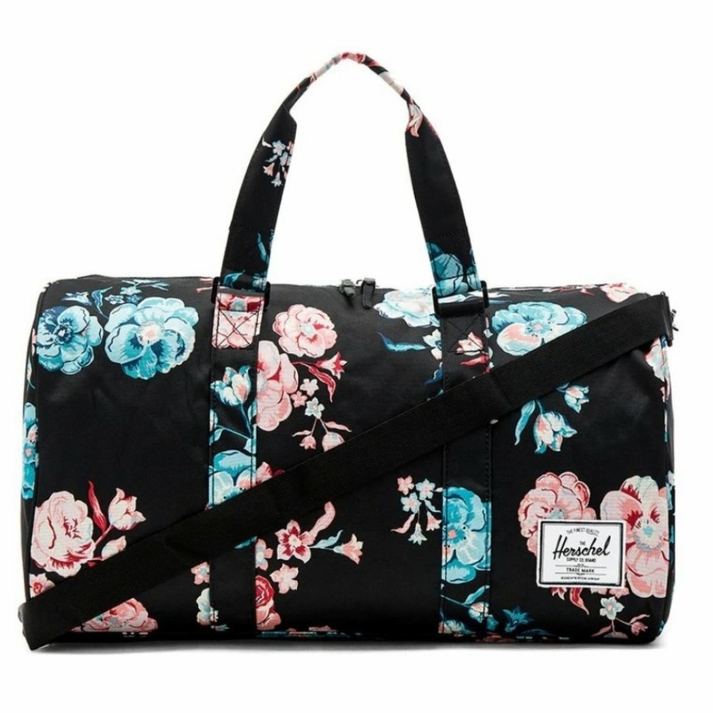 NEW Herschel Supply Company Ravine Duffle Bag in Floral Print